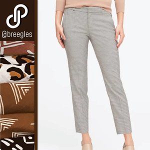 Banana Republic Straight Fit Plaid Avery Pant